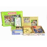 Subbuteo Airfix 00 Figures and Plastic Kits including 1960s Continental Display Edition, two team