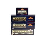 Bachmann OO Gauge Boxed Rolling Stock, seven BR Mk 1 coaches all in Western Region chocolate/cream