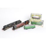 Wrenn OO Gauge Trains, unboxed LMS black no 6229 'Duchess of Hamilton', G, some retouching to left