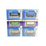 Boxed Dapol OO Gauge Private Owner Wagons, including 6-wheeled Cider tank wagons for Thatchers (