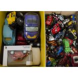 VW Beetles, a modern unboxed collection of diecast and other models and collectibles in various