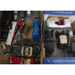 Modern Diecast Vehicles, a collection of unboxed, mostly vintage private vehicles in various