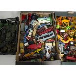 Post-war and Modern Playworn/Unboxed Diecast Vehicles, a collection of vintage and modern,