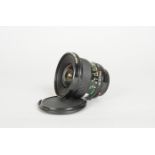 A Canon FDn 20mm f/2.8 Lens, serial no. 21337, body, F, owner's paper label, label residue,