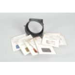 Sinar Colour Control Filters, twelve filters VG, filter mounting ring with Hasselblad 060 adapter