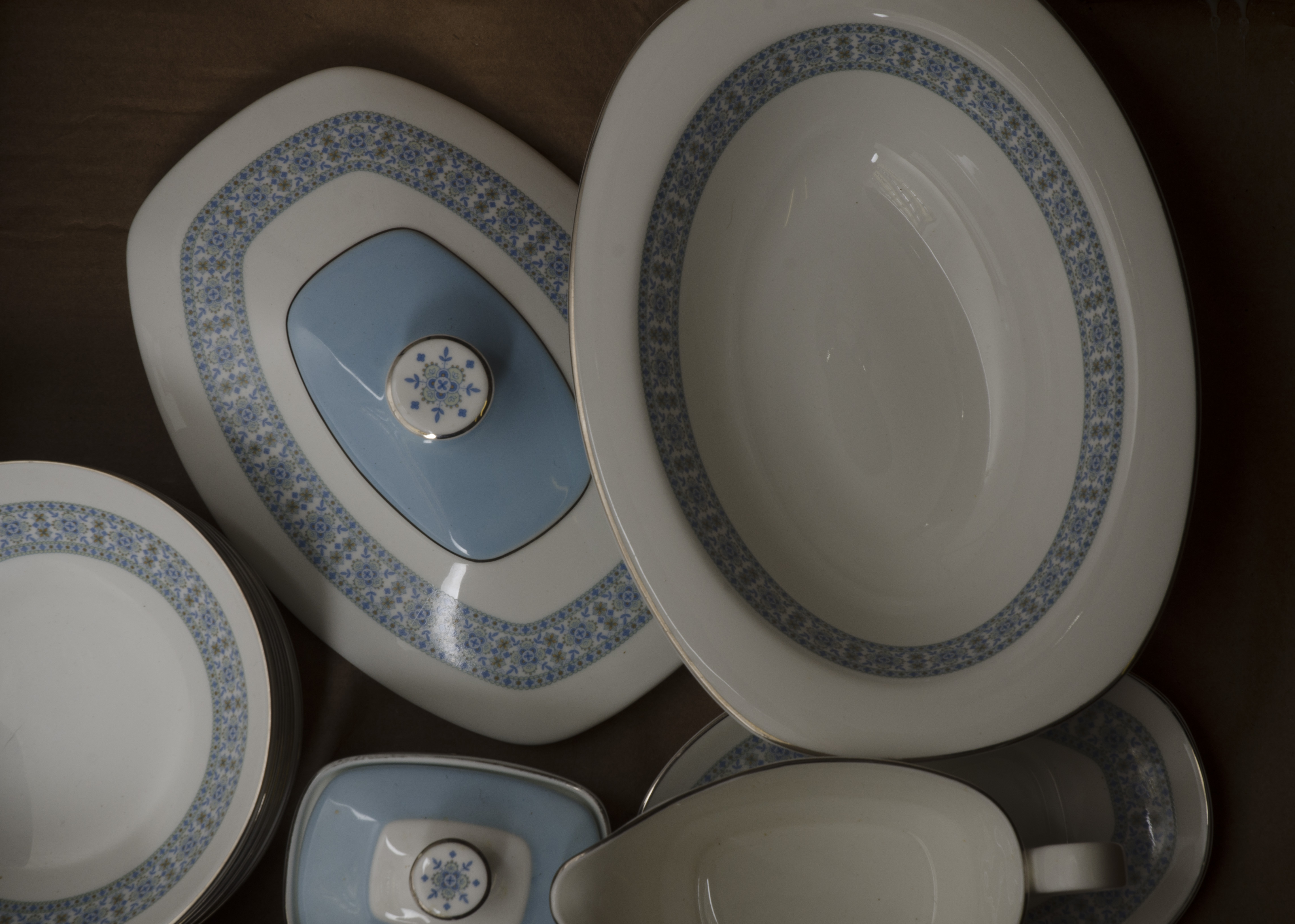 Royal Doulton Counterpoint Design Tea and Dinner Service, a floral decorated service including - Image 3 of 3