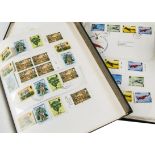 A collection of 1950s and onwards Channel Islands stamps and First Day Covers, in three albums and