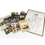 Cricket, a large quantity of memorabilia including two black and white photographs of Blackheath CC,