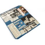 Tottenham Hotspur, a well presented scrapbook chronicling the arrival of Martin Chivers, Jimmy