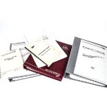 Concorde Engineering Manuals, loose leaves all in binders/folders, comprising Component Location