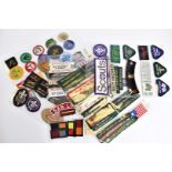 A collection of Scouting Proficiency badges and name tags, to include 14th Batley (S.A), Havering