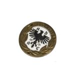 German car badge, ADAC (Allgemeiner Deutscher Automobil-Club) car grille badge marked 1903-1953,