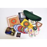An assortment of various scouting items, to include Neckerchiefs, including a Baden-Powell