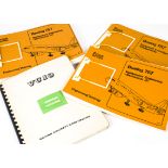 VC 10 and Boeing 757 Manuals, a 1963 VC 10 BAC Terminal Facilities manual with bound loose leaves,