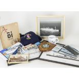 SS Uganda, collection of memorabilia for the SS Uganda, including many photographs and prints, audio