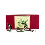 Trophy Miniatures Zulu War series boxed set ZS28 Zulus from the Drift, VG, 1F, (1 Induna, 1