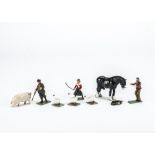 H M of Great Britains boxed sets 'Horse Collar Man', 'Homeward Bound' Goose Girl & Geese, and 'Two's