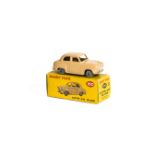 A Dinky Toys 160 Austin A30 Saloon, light tan body, grey plastic wheels, in original box, E, box F-G