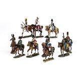 Del Prado mounted Napoleon at War Cavalry figures (31), loose without booklets, G-VG, (31) 1 or 2