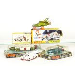 Dinky TV & Film Toys, 359 Space 1999 Eagle Transporter, metallic green and white body, 101