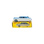 A Dinky Toys 171 Hudson Commodore Sedan, two-tone highline version, grey lower body, mid-blue