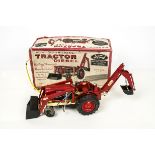 A Cragstan Tinplate Remote Control Ford 4000 Industrial Diesel Tractor, large scale battery-operated