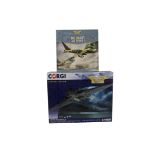 Corgi Military Aviation Archive, a boxed duo of WWII models comprising 1:144 scale AA27203 Avro