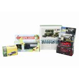 Modern Diecast Vehicles, a boxed collection of mostly vintage vehicles, private and commercial,