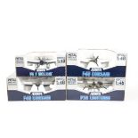 Franklin Mint Armour Collection WWII Aircraft, a boxed group of four 1:48 scale US aircraft