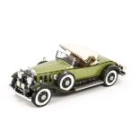 Danbury Mint Cadillac Roadster, a 1:12 scale 1930 V-16 Cadillac Roadster No 2028, unboxed, appears