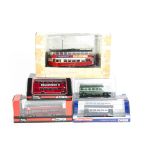 Original Omnibus Buses, a cased collection of 1:76 scale vintage and modern vehicles, some limited