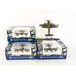 Franklin Mint Armour Collection WWII Aircraft, a boxed group of four 1:48 scale models comprising,