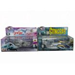 Gerry Anderson Diecast Classics, a boxed duo by Granada Ventures Product Enterprise Ltd comprising