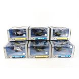 Air Signature WWII Aircraft, a boxed group of 1:48 scale models including Mitsubishi Zeros 99068 (3)