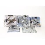 Amer Com Diecast Military and Civil Aircraft and Helicopters, a bubble packed collection of 1:72