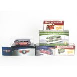 Atlas Editions Buses and Coaches, a boxed collection of 1:76 scale vintage vehicles, some factory