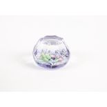 A Whitefriars Caithness 'Fragile Beauty' limited edition glass paperweight, designed by Linda