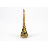 A Georgian early 19th Century tussie mussie posy holder, often referred to as a 'nose gay', with