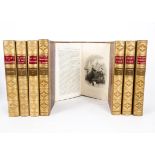 Anthony Trollope 1860/70s 1st Editions, eight volumes all rebound in half calf matching bindings,