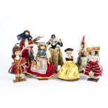 A large quantity of 20th Century collectable fabric dolls, from many different world locations and