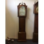 A Georgian mahogany long case clock by John Rule Kelso, the North country clock with eight day