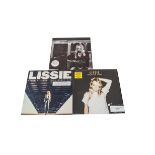Lissie LPs, Three albums comprising Covered Up With Flowers (Red Vinyl), My Wild West (Orange Vinyl)