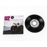 U2 7" Single, 40 (How Long) 7" Single b/w Two Hearts Beat As One - German release on Island (105