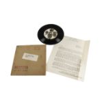 The Beatles, The Beatles Christmas Record - 1963 UK Fan Club Flexi disc - comes with Original