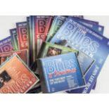 Blues CDs, approximately one hundred and eighty soft cased CDs together with twenty plus box sets