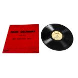 John Coltrane LP, John Coltrane with the Red Garland Trio LP - Original UK release 1957 on