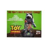 Toy Story UK Quad Poster, Toy Story (1995) UK Quad poster, for the debut film in the series with the