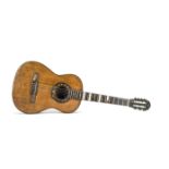 Russian Guitar, Russian Guitar - seven string, early 20th century, adjustable angle neck and