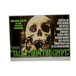 Tales from the Crypt Quad Poster, Tales From The Crypt (1972) UK Quad poster for the horror film