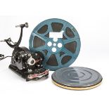 Projector/16mm Films, a Pathescope 16mm Gem silent cine projector model 7588 (used condition) plus